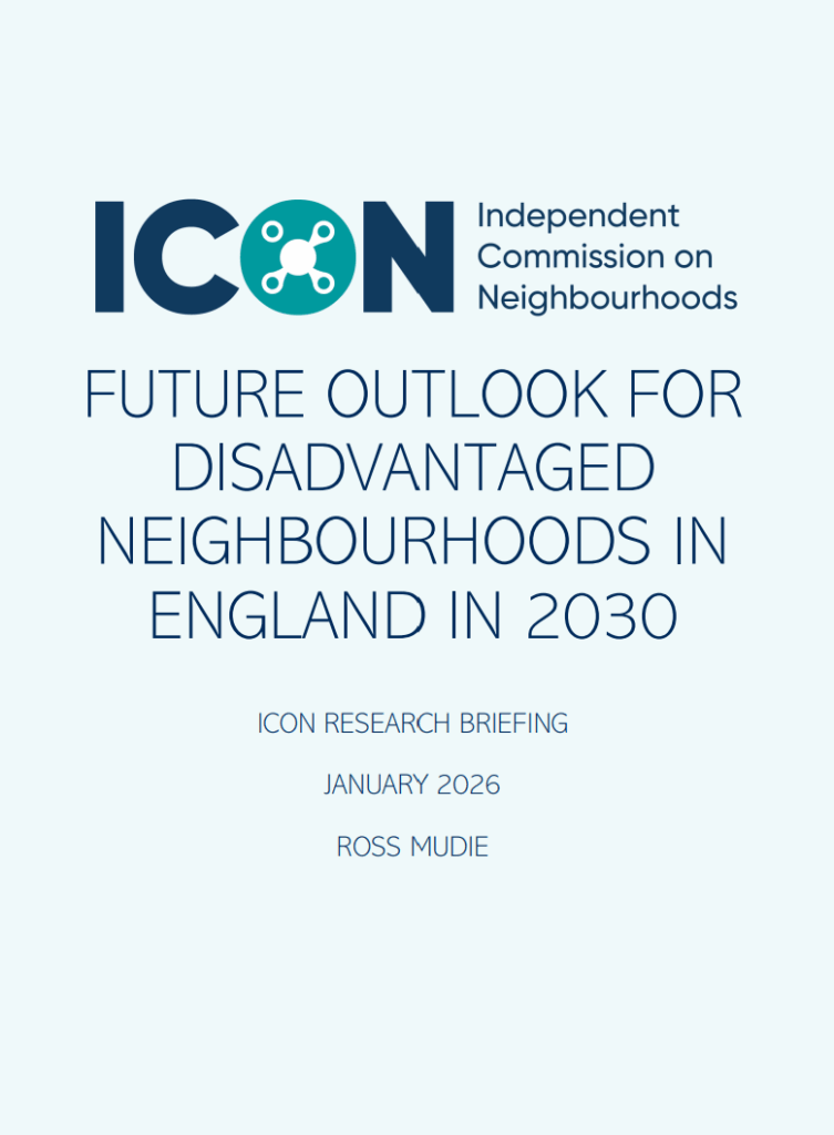 Future Outlook For Disadvantaged Neighbourhoods in England in 2030