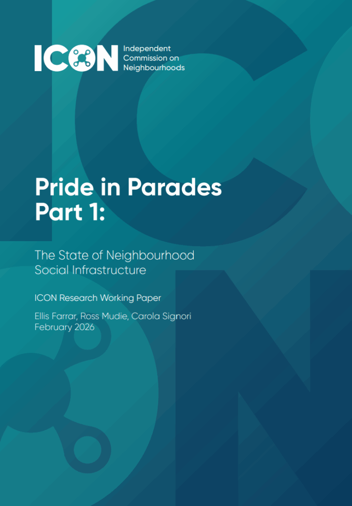 Pride in Parades I: The State of Neighbourhood Social Infrastructure