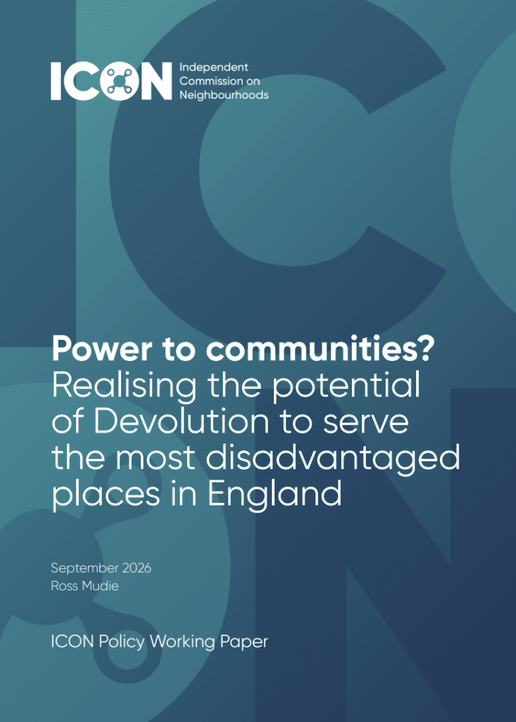 Power to communities? Realising the potential of Devolution to serve the most disadvantaged places in England